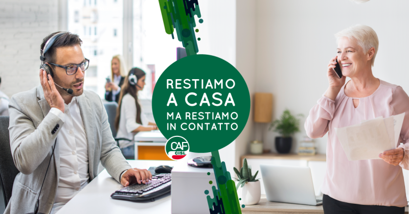 Caf Cisl - Restiamo a casa